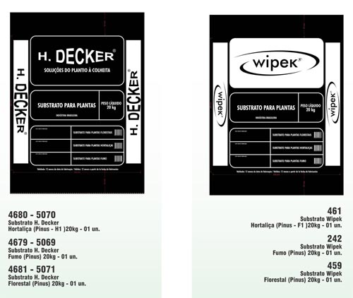 Substrato para plantas H.DECKER1/WIPEK1